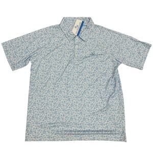 NWT Southbound XL (14/16) Beach Print Polo